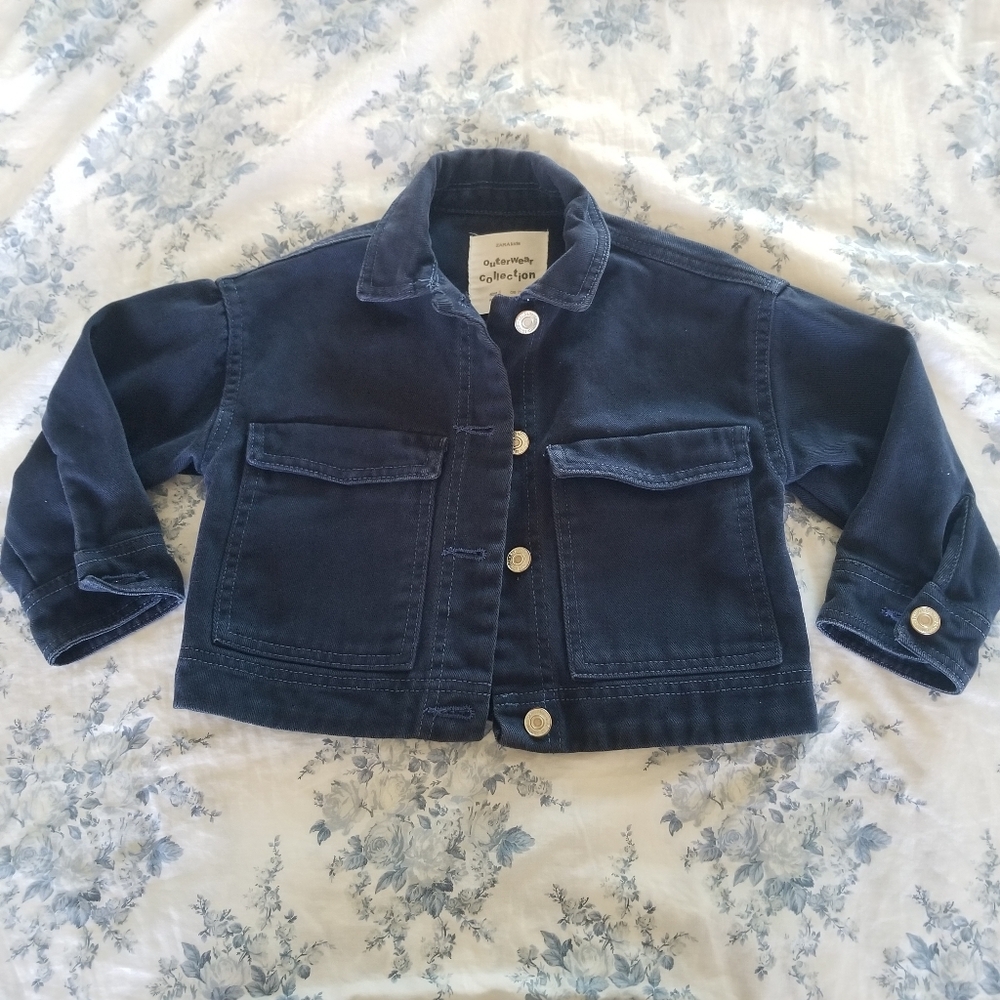 Zara Kids | Cropped Denim Jacket